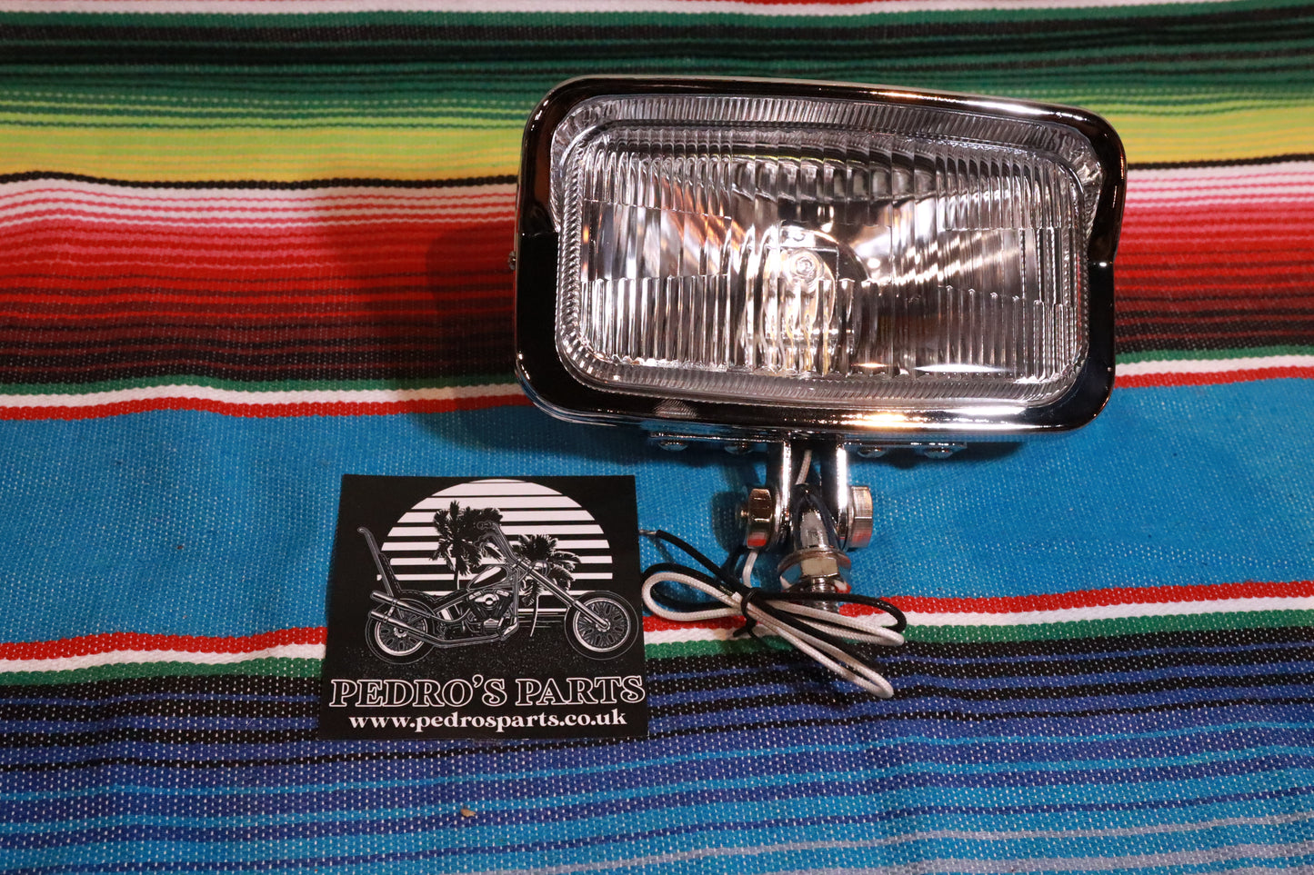 Rectangle Chopper Headlight