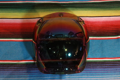 Oil Slick Bubble Visor