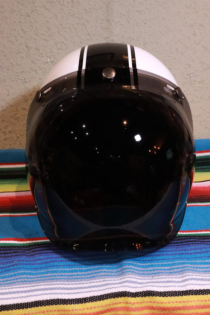 Black Helmet Bubble Visor