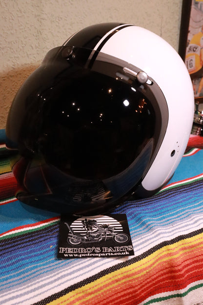 Black Helmet Bubble Visor