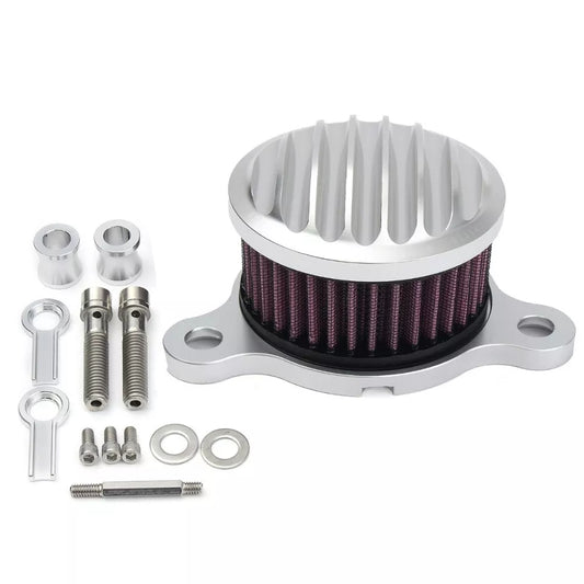 Air Filter Motorcycle Intake Air Cleaner System For Sportster XL Iron 883 XL1200 48 72 2004-2014