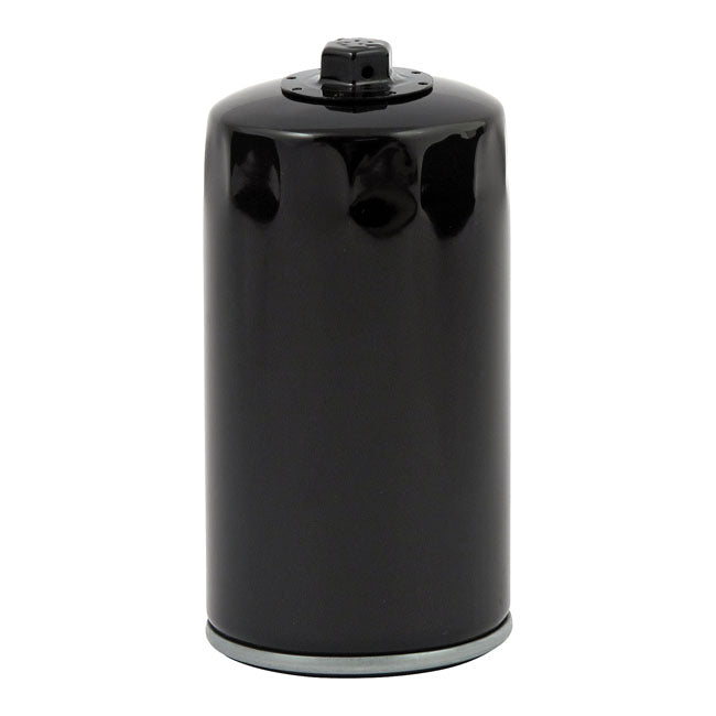 MCS, SPIN-ON OIL FILTER WITH TOP NUT. BLACK