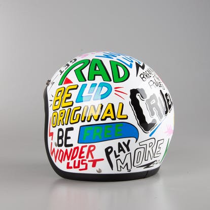 DMD Vintage Words Helmet