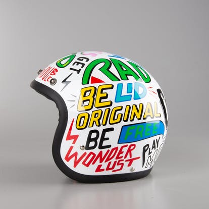 DMD Vintage Words Helmet