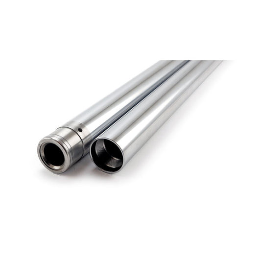 FORK TUBES 39MM, 29-3/8". SHOW CHROME +6"