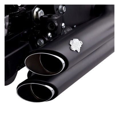 VANCE & HINES, SHORTSHOTS STAGGERED PCX EXHAUST. BLACK 14-22 XL Sportster