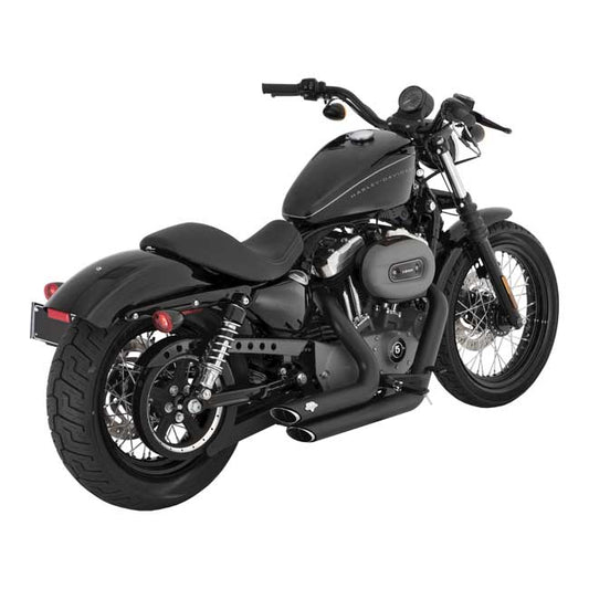 Vance & Hines, 2-1/2" shortshots staggered exh. black 03-14