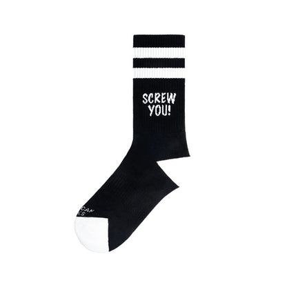 American Socks Mid high Screw You socks