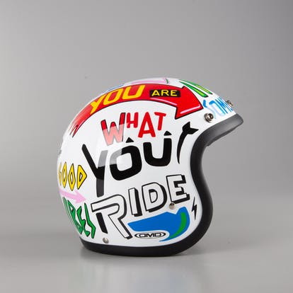 DMD Vintage Words Helmet