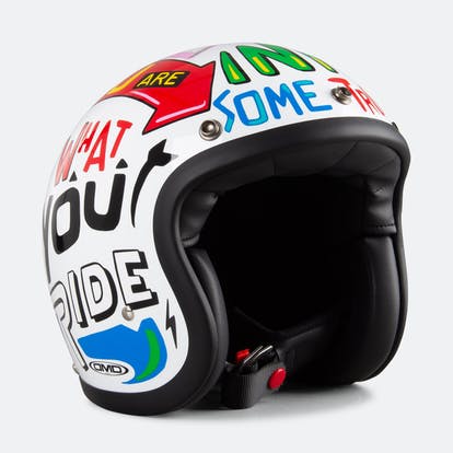 DMD Vintage Words Helmet