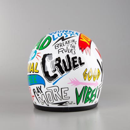 DMD Vintage Words Helmet