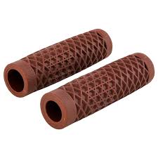 Vans Cult Motorcycle Grips 1" Brown