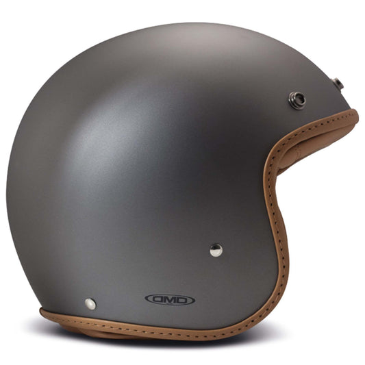 DMD VINTAGE PILLOW MATTE HELMET - GREY / BROWN