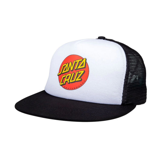 Santa Cruz Dot Mesh cap white/black