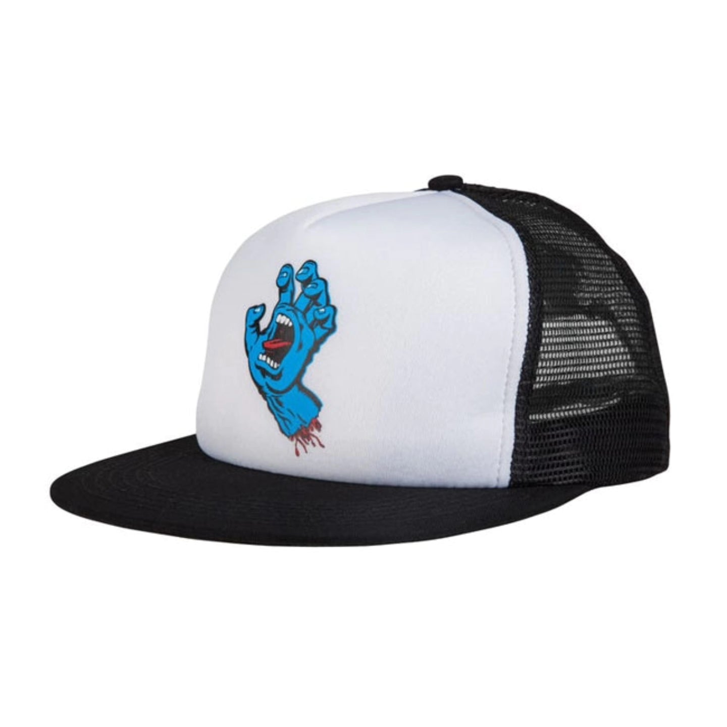 Santa Cruz Hand Mesh Back cap white/black