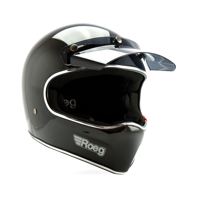 Roeg Peruna helmet black gloss