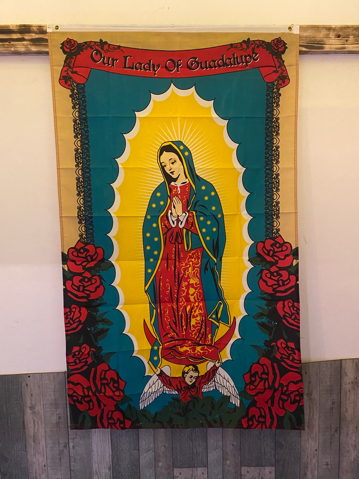 Our Lady of Guadalupe Flag.