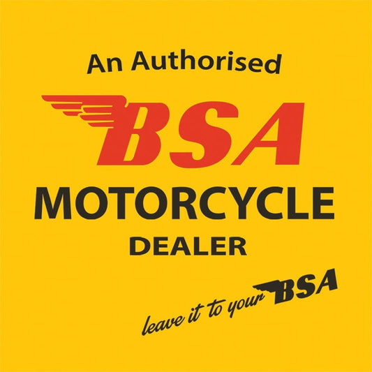 BSA Motorcycles Metal Sign - Relics ‘n’ Rust Lifestyle Shop